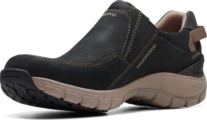Wave Plateau Black Nubuck