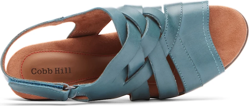 Laurel Woven Sandal Teal