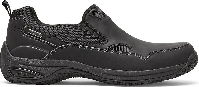Cloud Plus Slip On Black Wide