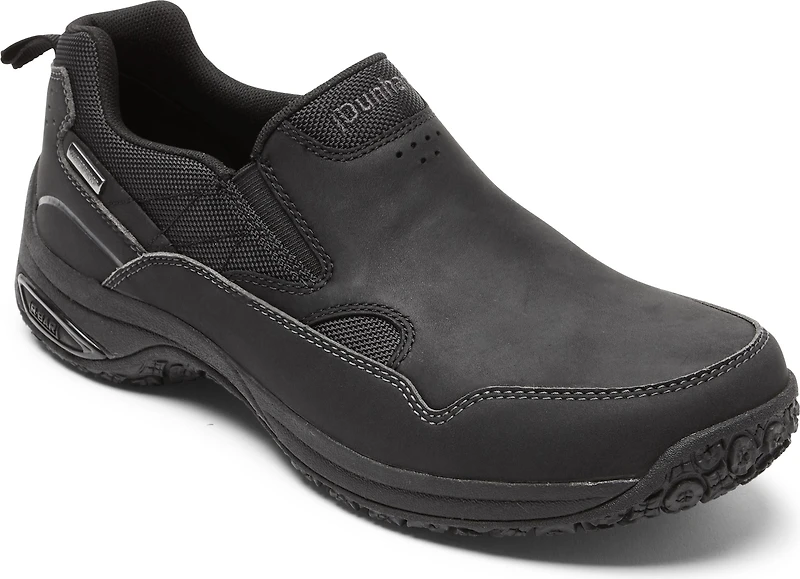 Cloud Plus Slip On Black Wide