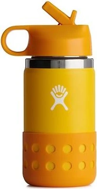 12oz Kids Wide Straw Canary