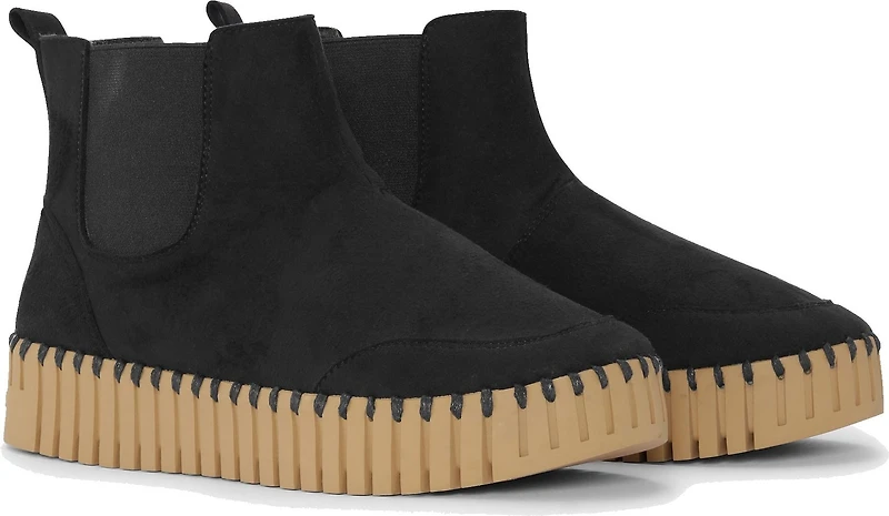 Tulip6370 Black Suede