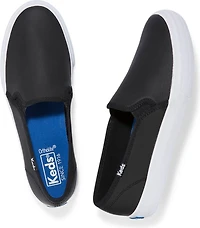 Double Decker Lthr Black