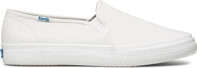 Double Decker Lthr White