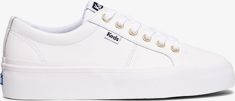 Jump Kick Duo Leather White