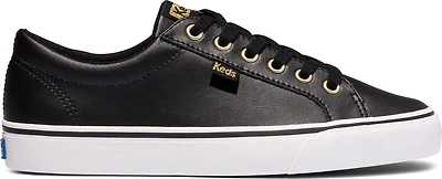 Jump Kick Leather Black & Gold