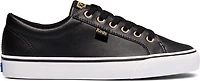 Jump Kick Leather Black & Gold