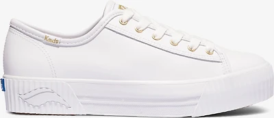 Triple Kick Amp Leather White