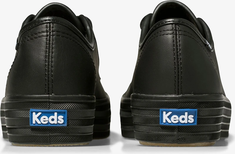 Triple Kick Leather Black &