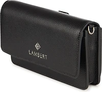 2 In 1 Wallet Crossbody SLG Black Pebble