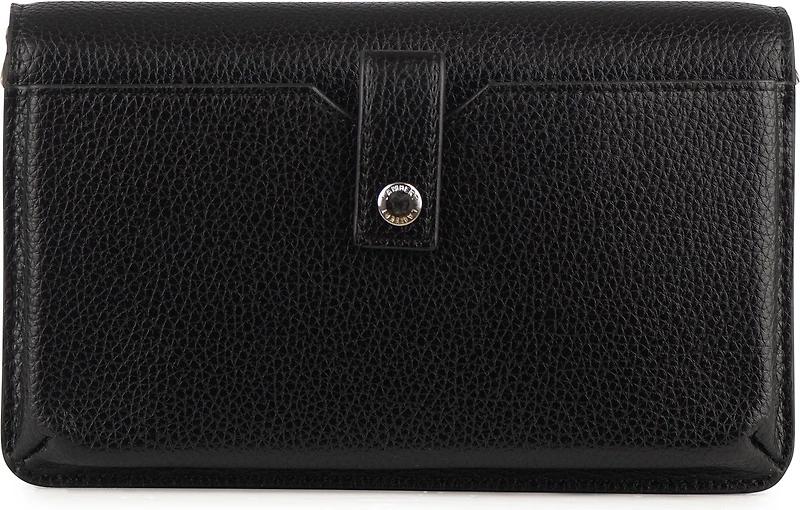 2 In 1 Wallet Crossbody SLG Black Pebble
