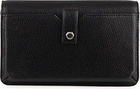 2 In 1 Wallet Crossbody SLG Black Pebble