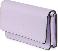 2 In 1 Wallet Crossbody SLG Lavender Pebble