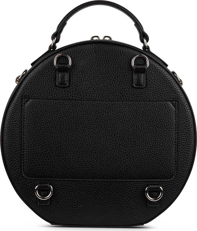 3 In 1 Handbag Black Pebble