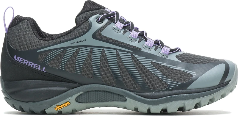 Women's Siren Edge 3 Waterproof Black/Violet
