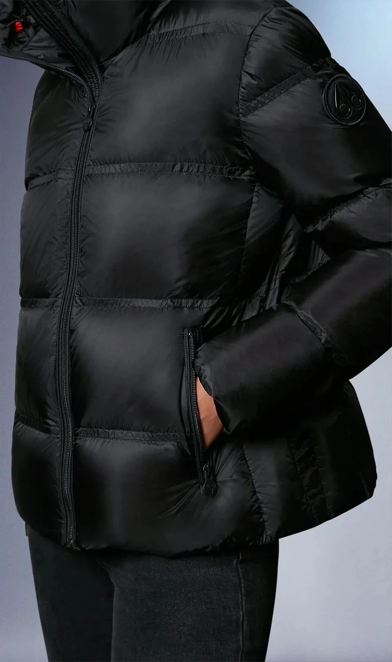 Baddeck Puffer Black