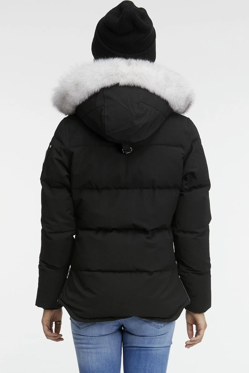 Ladies 3Q Jacket Black-natural