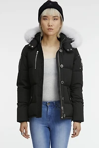 Ladies 3Q Jacket Black-natural