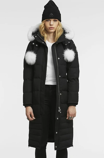 Ladies Saskatchewan Parka Black-natural