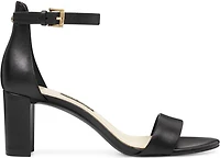 Pruce Black Ankle Strap Sandal