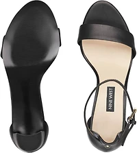 Pruce Black Ankle Strap Sandal