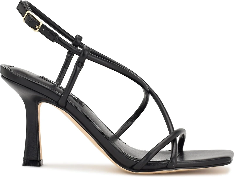 Yuki 3 Black Strappy Sandal