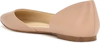 Blaha Chic Cream Flat Shoe