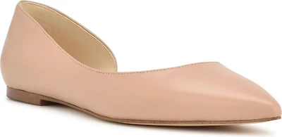 Blaha Chic Cream Flat Shoe