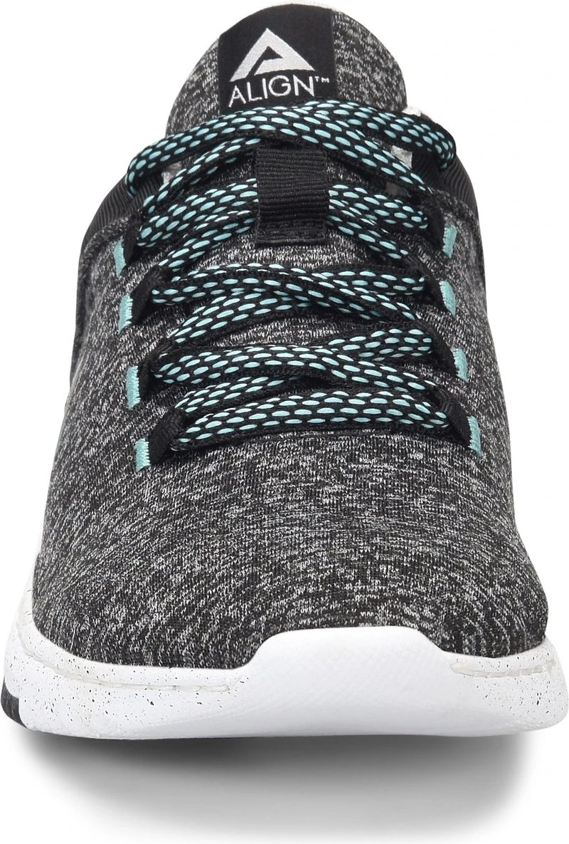 Elin Mesh Black Turquoise