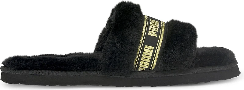 Puma Fluff Black/Gold