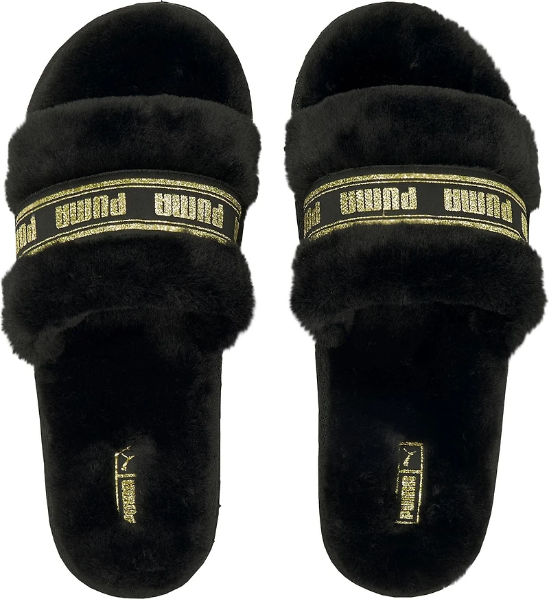Puma Fluff Black/Gold