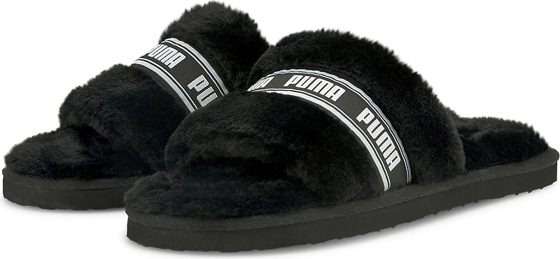 Puma Fluff Black/White