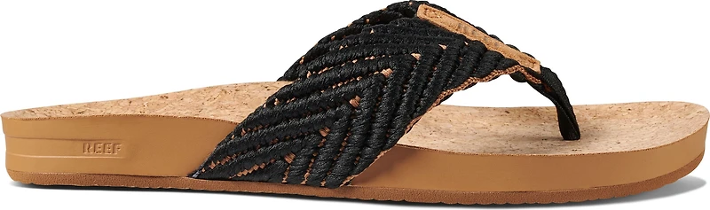 Reef Cushion Strand Black/Natural
