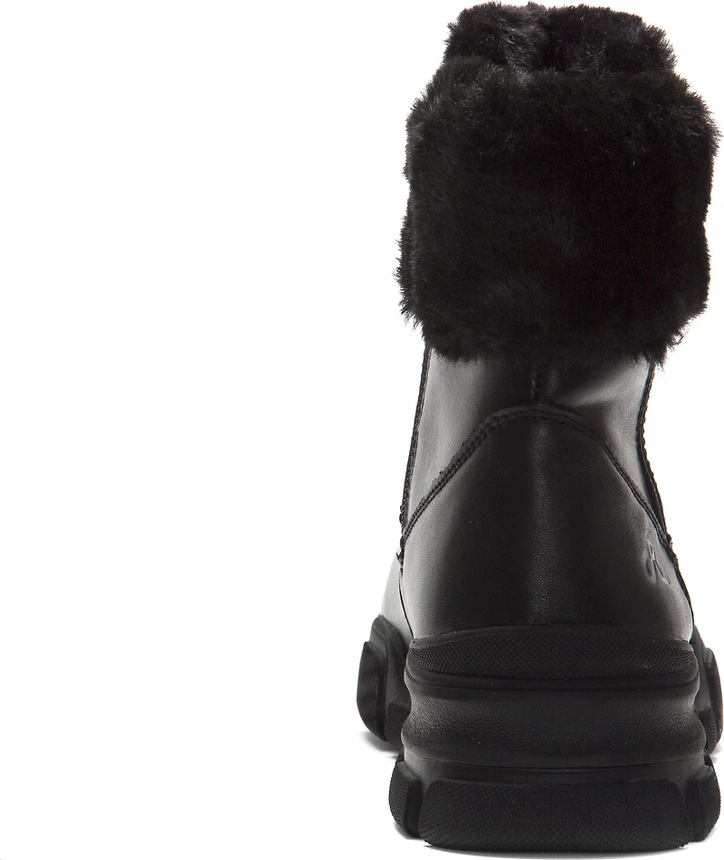 Snowdragon Black Leather