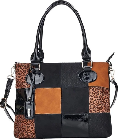 Purse Black/Leopard With Inner Bag