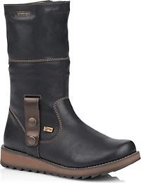Black Fold Down Boot