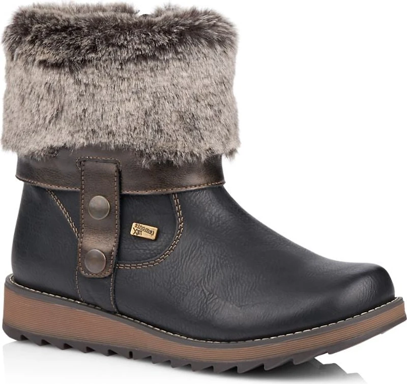 Black Fold Down Boot