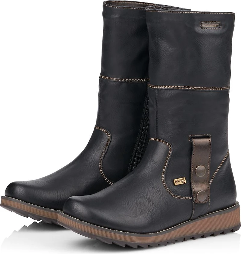 Black Fold Down Boot