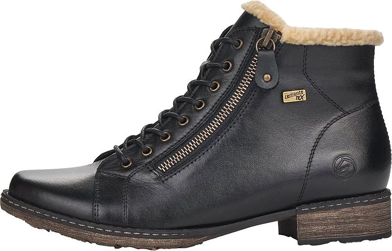 Black Lace Up Boot