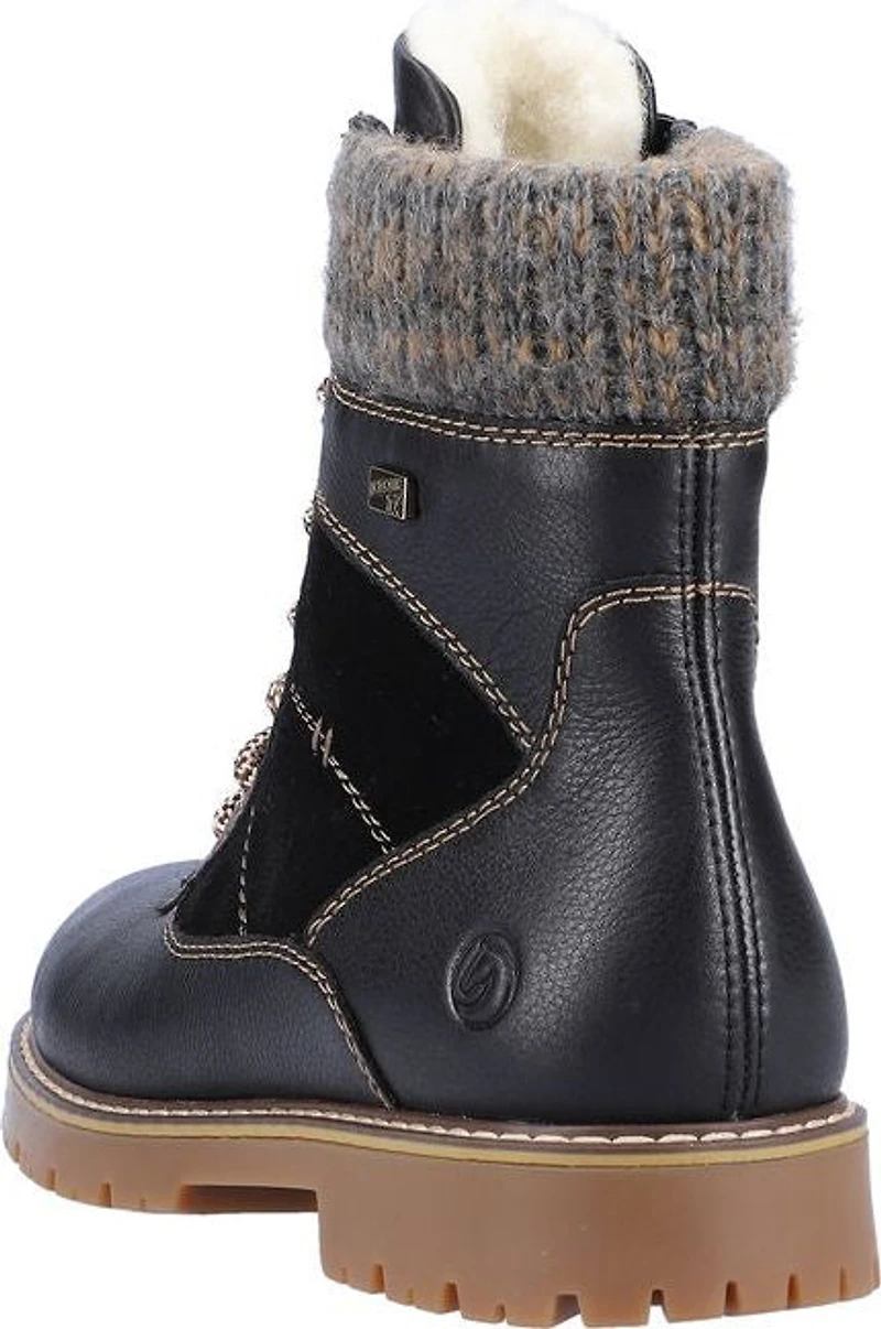 Black Lace Up Hiker