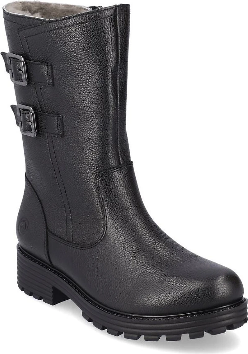 Black Mid Warm Boot