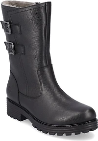 Black Mid Warm Boot