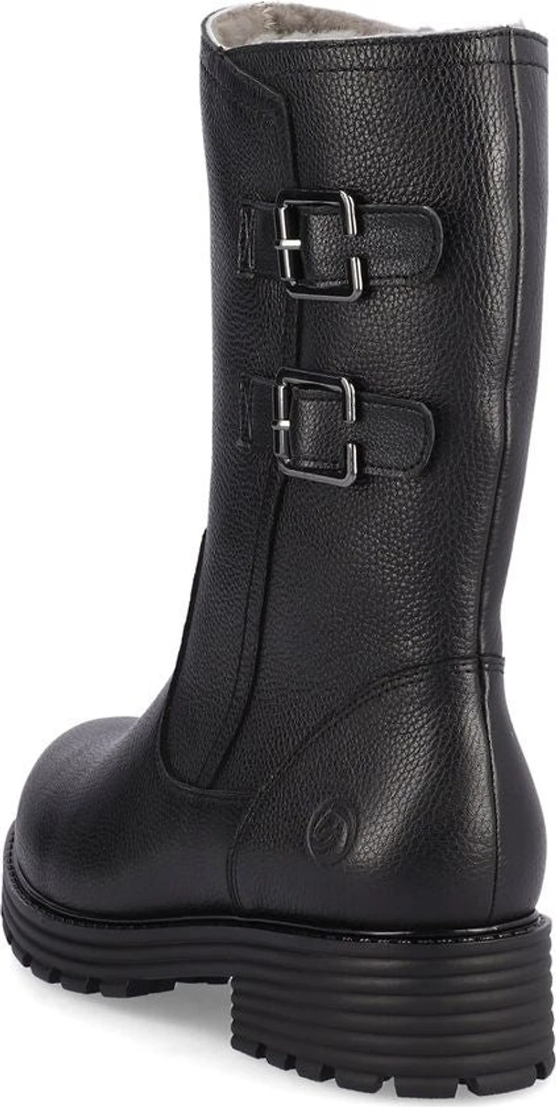 Black Mid Warm Boot