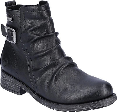 Black Ruched With Buckle