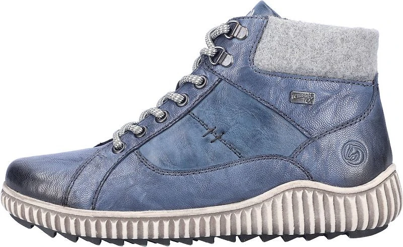 Blue Ankle Boot