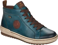 Blue Lace Up Boot
