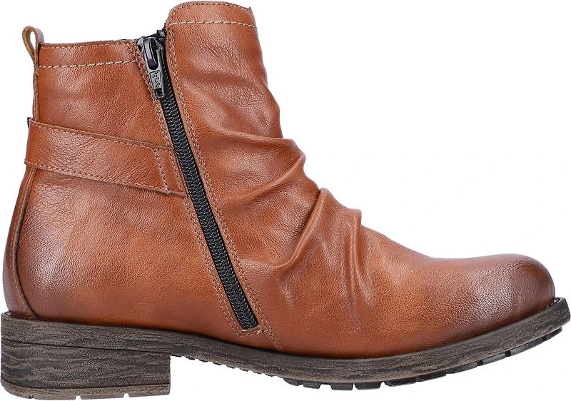 Brown Ruched With Buckle