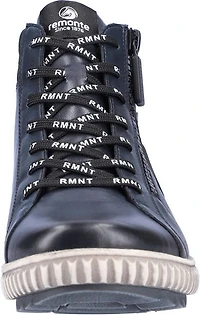 Navy Lace Up