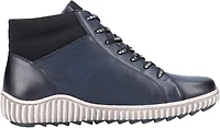 Navy Lace Up