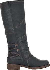 Tall Black Side Zip Boot